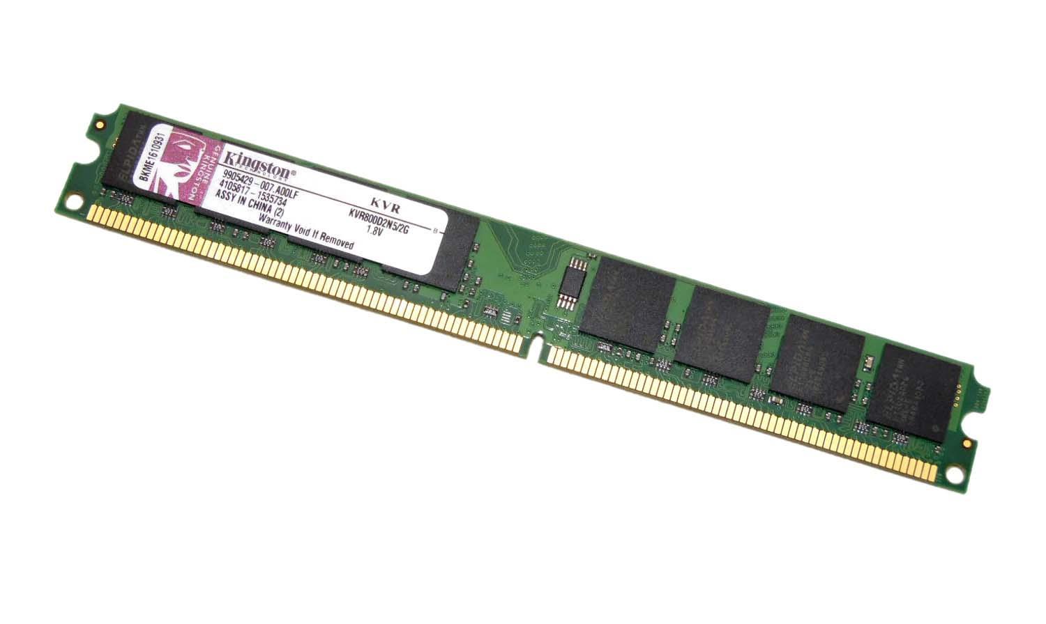 RAM Laptop Kingston 2GB DDR2 Bus 800MHz (Bảo Hành 12 Tháng)