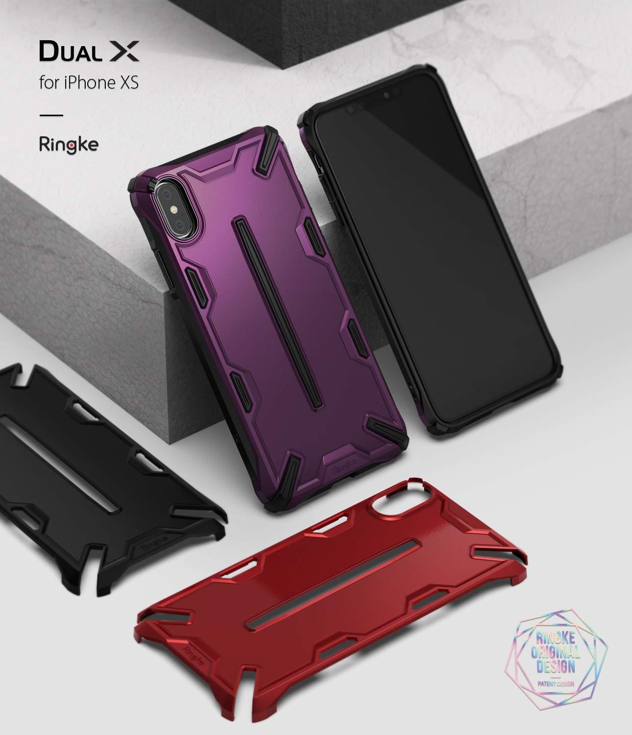 Ốp lưng iPhone Xs / iPhone X Ringke Dual X Hàn Quốc (Ringke Dual X case for iPhone Xs / iPhone X)