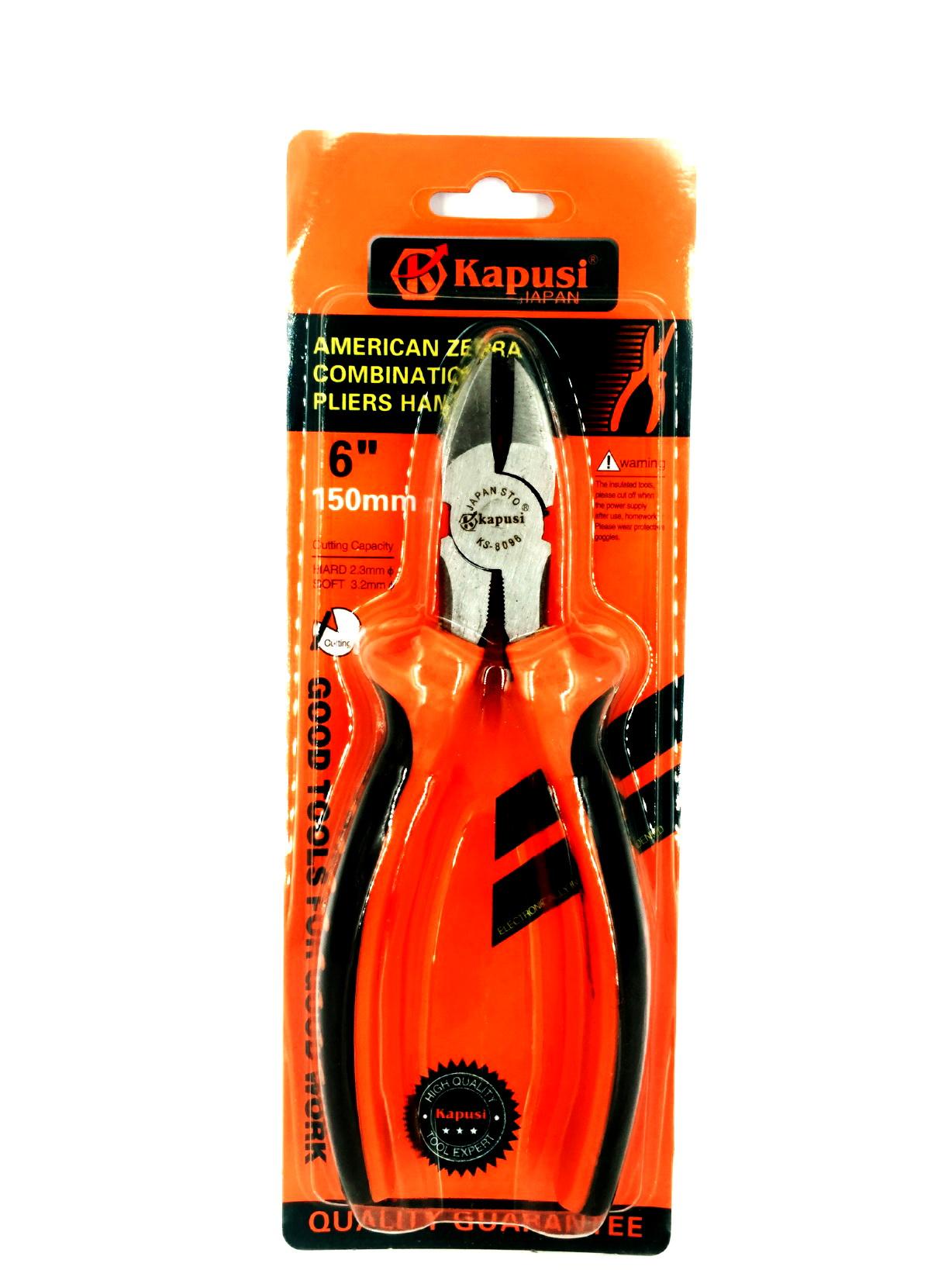 KÌM CẮT  MỎ NGHIÊNG KAPUSI 6X150MM