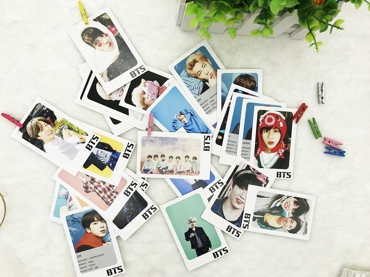 Lomo 32 tấm BTS, GOT7, WANNA ONE, BLACK PINK, TWICE