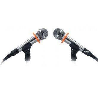 [HCM]Bộ 2 Micro Hongkong electronics Shupu SM-815 (màu inox)