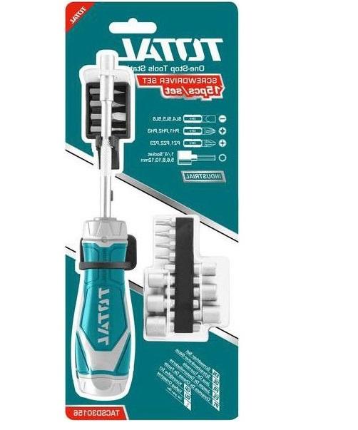 [HCM]Bộ 15 mũi vít Total Total TACSD30156