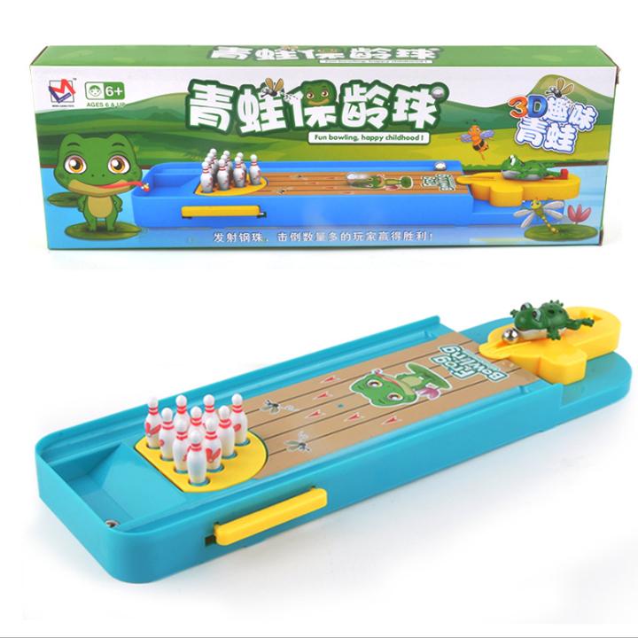 Trò chơi cho bé ếch bắn bowling T300