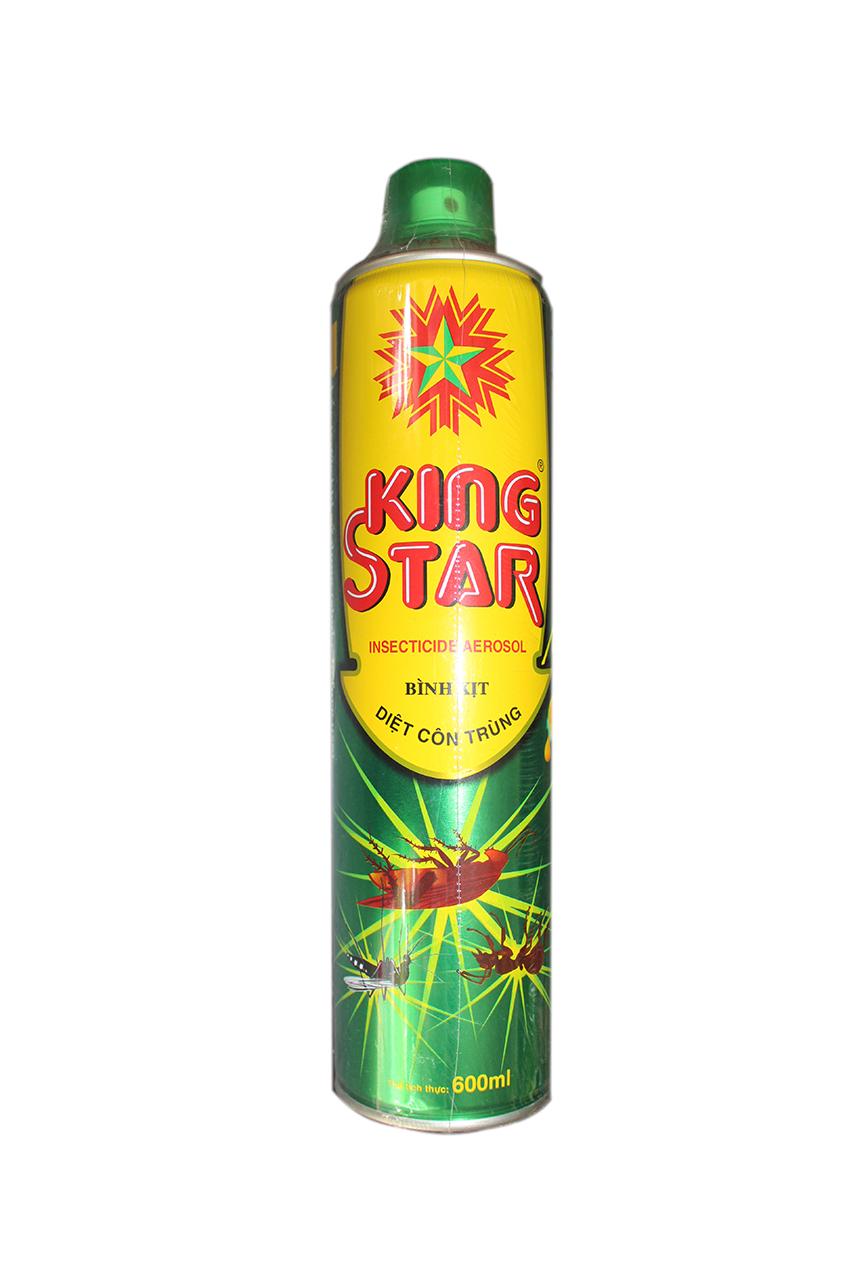 Bình xịt muỗi, kiến, côn trùng  KING STAR  600ml