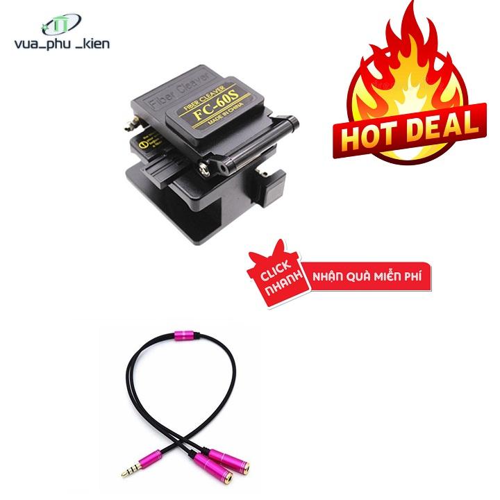 dao cắt sợi quang FTTH chuyên thi công đầu fast connect FC-60S + Tặng kèm dây chia loa xịn