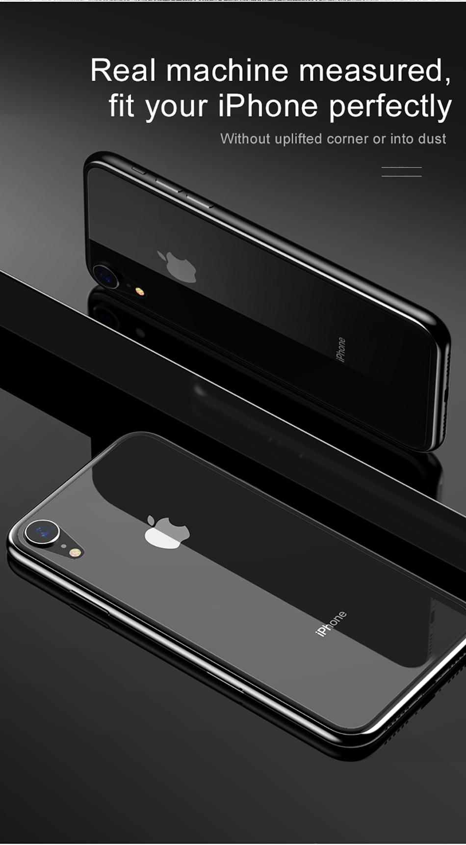 Miến dán kính cường lực mặt sau Baseus cho iPhone XR (6.1 inch)