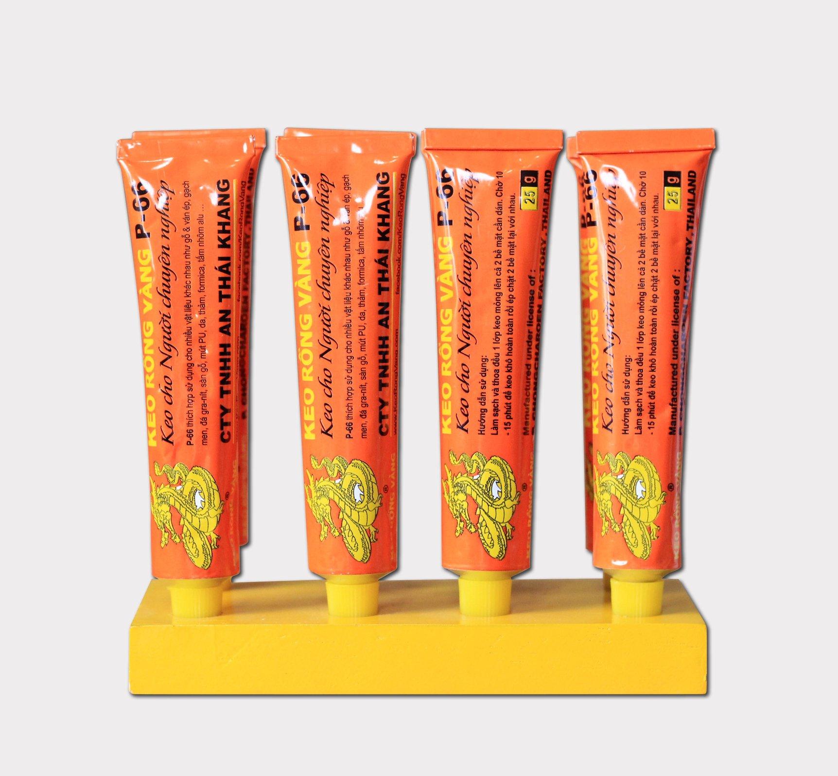 Bộ 5 tuýp Keo dán đa năng RỒNG VÀNG dính cực tốt 25g