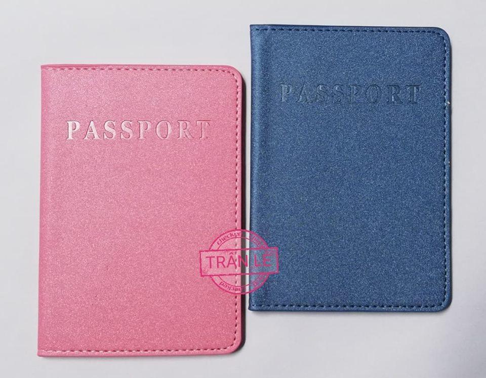 Ví da đựng Passport, thẻ, vé (ảnh thật)