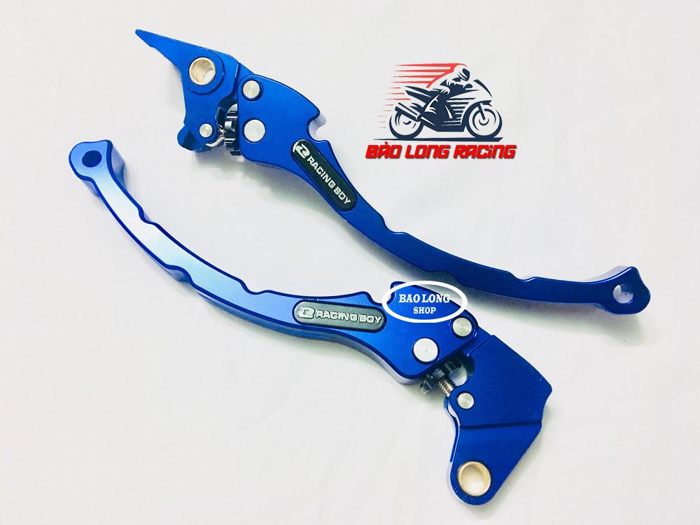 Tay thắng côn RCB nhôm CNC dành cho exciter 135,150 (1 cặp) màu Xanh