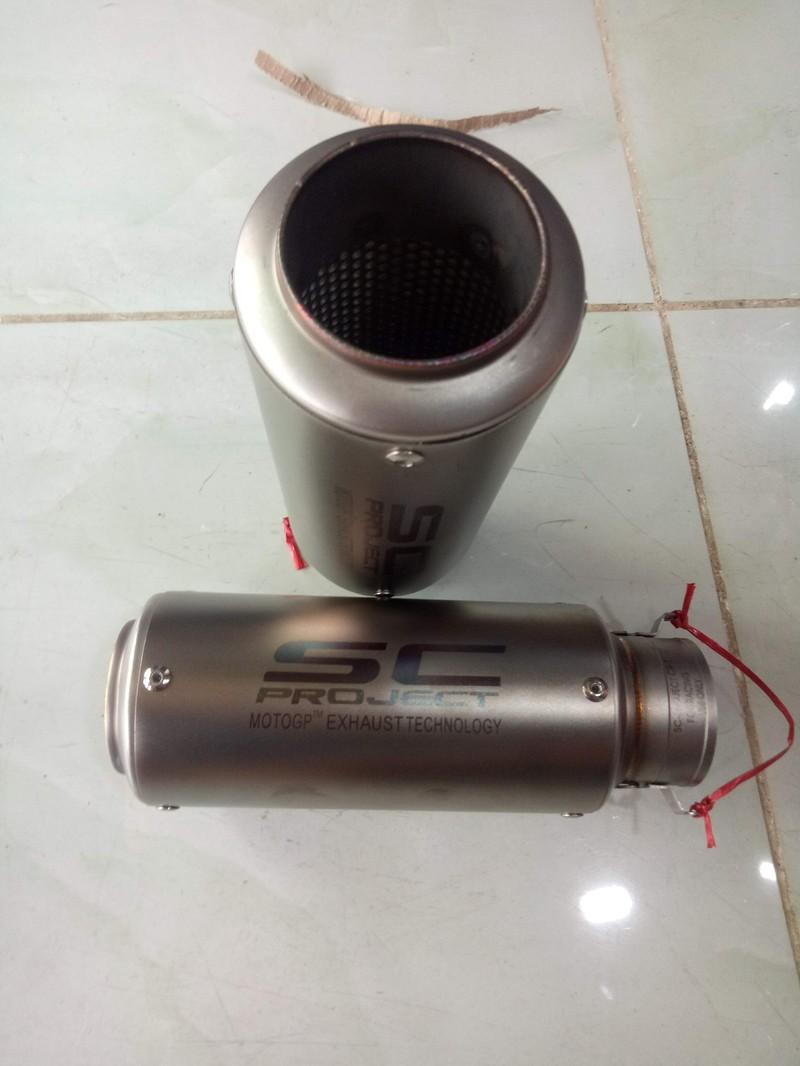 Pô SC Project team Blaze full cổ bầu hơi