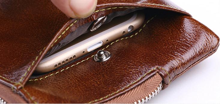 Ví cầm tay phong cách mới siêu mỏng dành cho nam giới