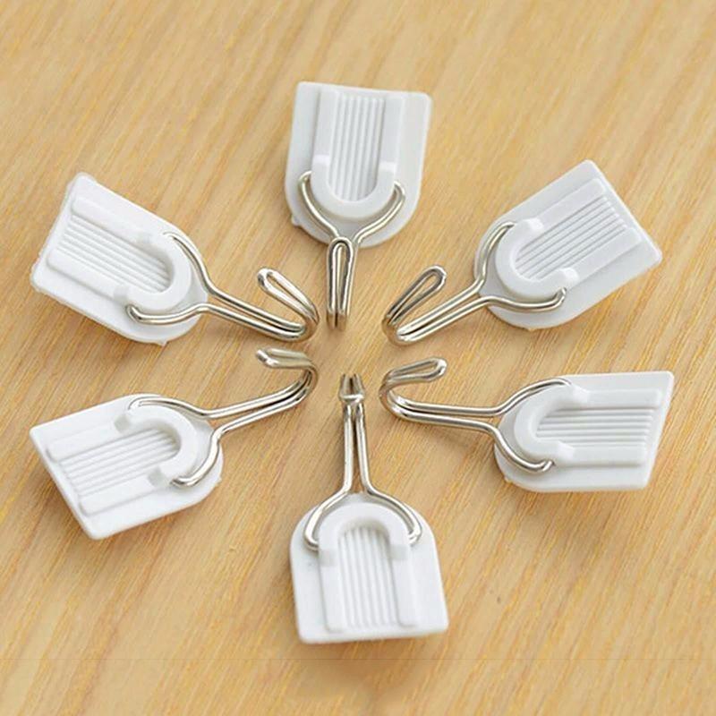 Bộ 6 móc hook treo dán tường-gdgs