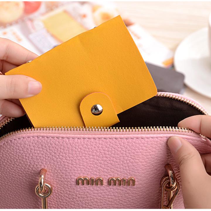 Ví da đựng thẻ ATM 24 ngăn– Bóp da 24 ngăn
