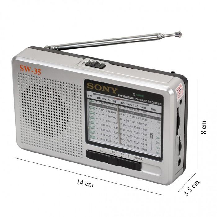 RADIO SONY SW35 - Trắng