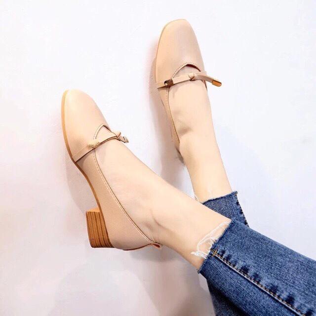 Giày nơ Đốc nữ 3P siêu xinh