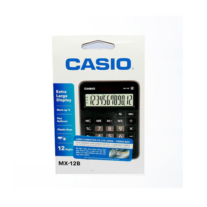 [HCM]Máy tính để bàn Casio MX12B