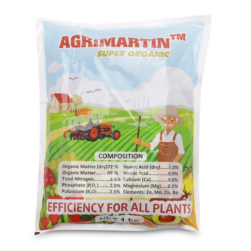 Phân bón hữu cơ Agrimartin Super Organic - 1kg