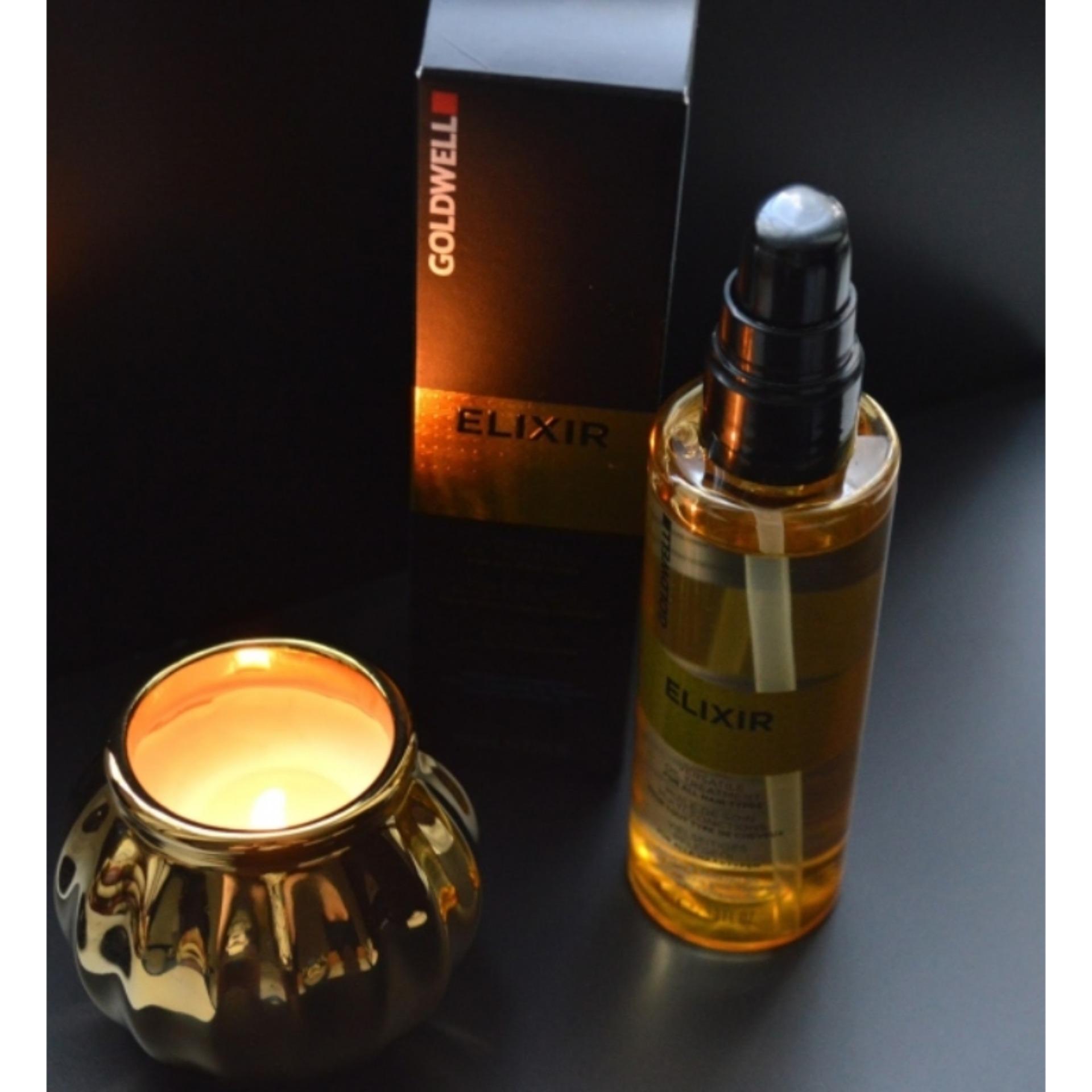 [HCM]Tinh dầu bóng dưỡng tóc Goldwell Argan Oil Elixir 100ml