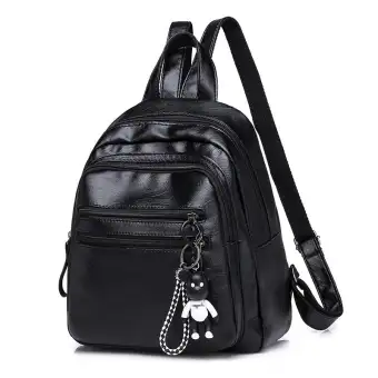 lazada leather backpack
