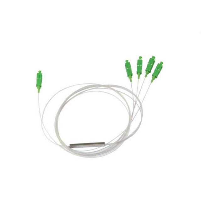 Bộ chia quang PLC Splitter 1x4 SC/APC phi 0.9mm dài 1M