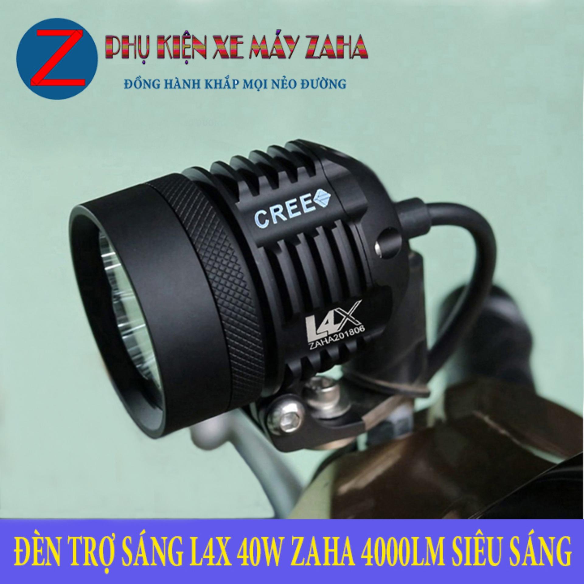 [HCM]Đèn PHA Led  L4X 40w 4000LM gắn xe máy (ánh sáng trắng)