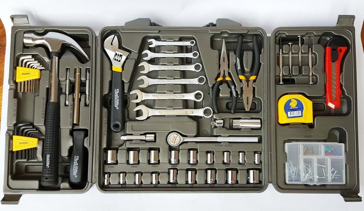 Bộ dụng cụ gia đình 160 chi tiết TechRite HTT0049