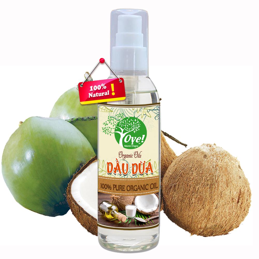 Dầu Dừa Nguyên Chất 100ml, Dưỡng Da, Chăm Sóc Tóc - OYE