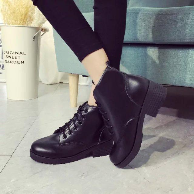 Boot nữ cao cổ đế 5cm SSV1709-GCG05