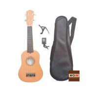 KHUYẾN MÃI LỚN mua đàn ukulele soprano tặng ngay CAPO nâng tông + bao DA