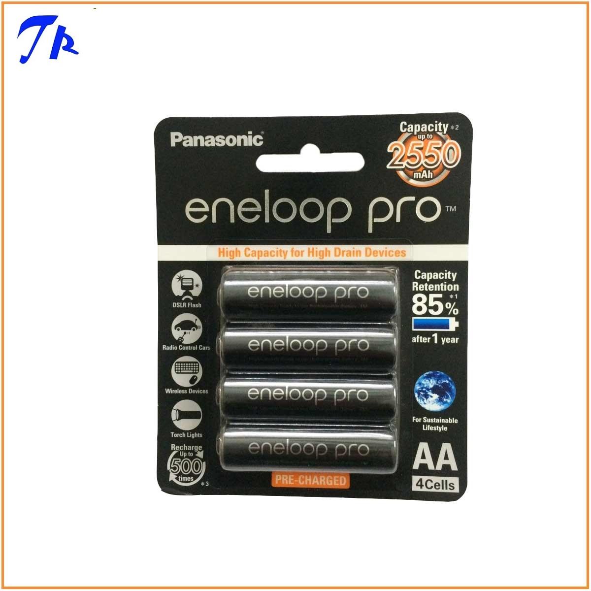 Pin sạc aa Panasonic Eneloop 2550mah