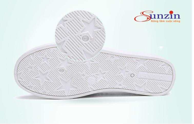 Giày ren nữ thoáng chân (trắng) size từ 35-40
