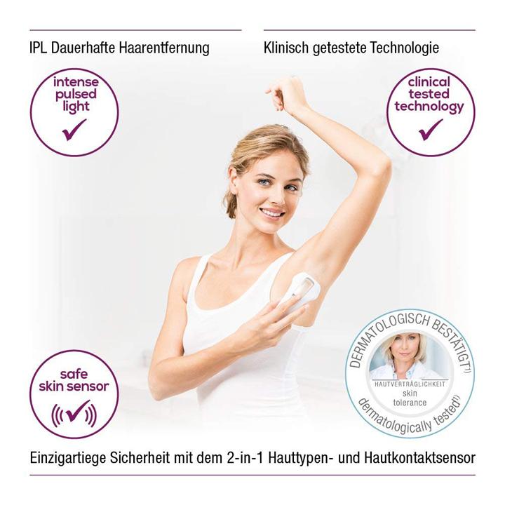 (GIÁ Hủy Diệt) Máy triệt lông Beurer Pure Skin Pro IPL 5500