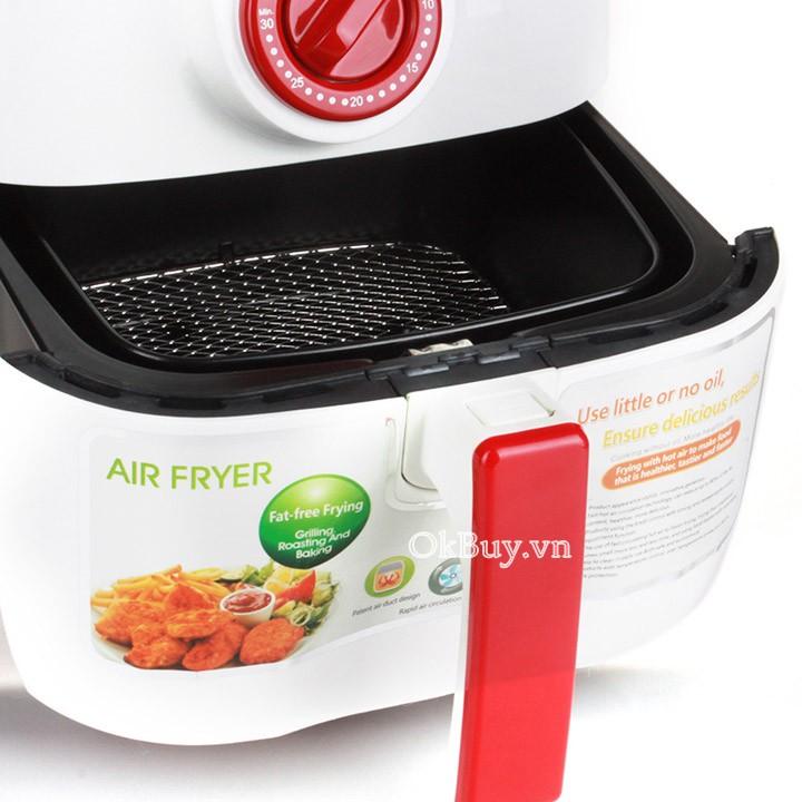 Nồi chiên chân không Katomo KA-656 (Trắng phối hồng)