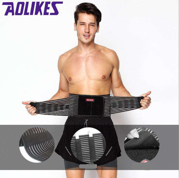 [HCM]Đai lưng tập gym Aolikes A7996