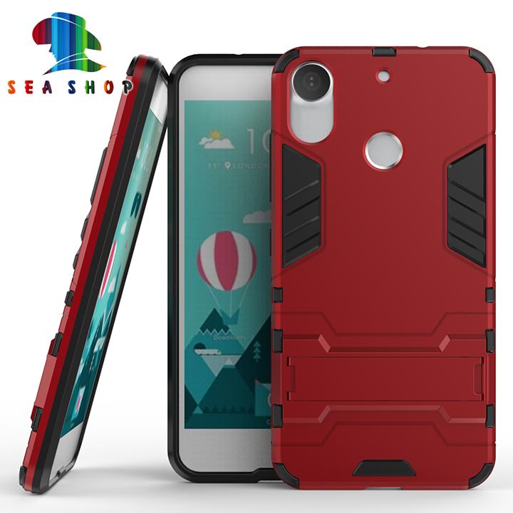 Ốp lưng HTC Desire 10 Pro iRon man chống sốc (đỏ)