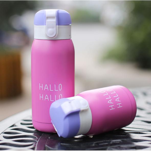 Bình giữ nhiệt HALLO 350ml Tím