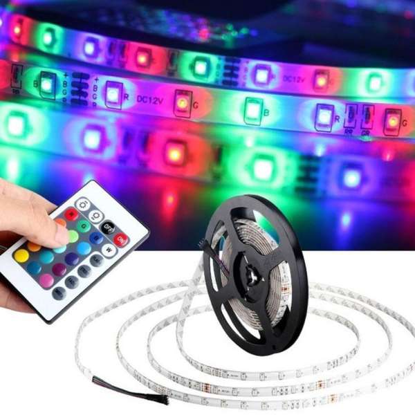 Bộ 15m dây đèn led dán tường có remote