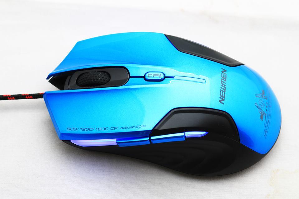 Chuột máy tính chơi game có dây Newmen G7 Plus - Gaming