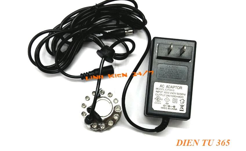 Combo Động Cơ Phun Sương Và Nguồn Adapter 24V-1A ( Chế bộ tạo độ ẩm phòng cực nhanh )