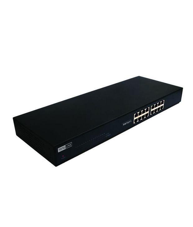 Switch Totolink SW16-16-Port 10/100Mbps Unmanaged Switch