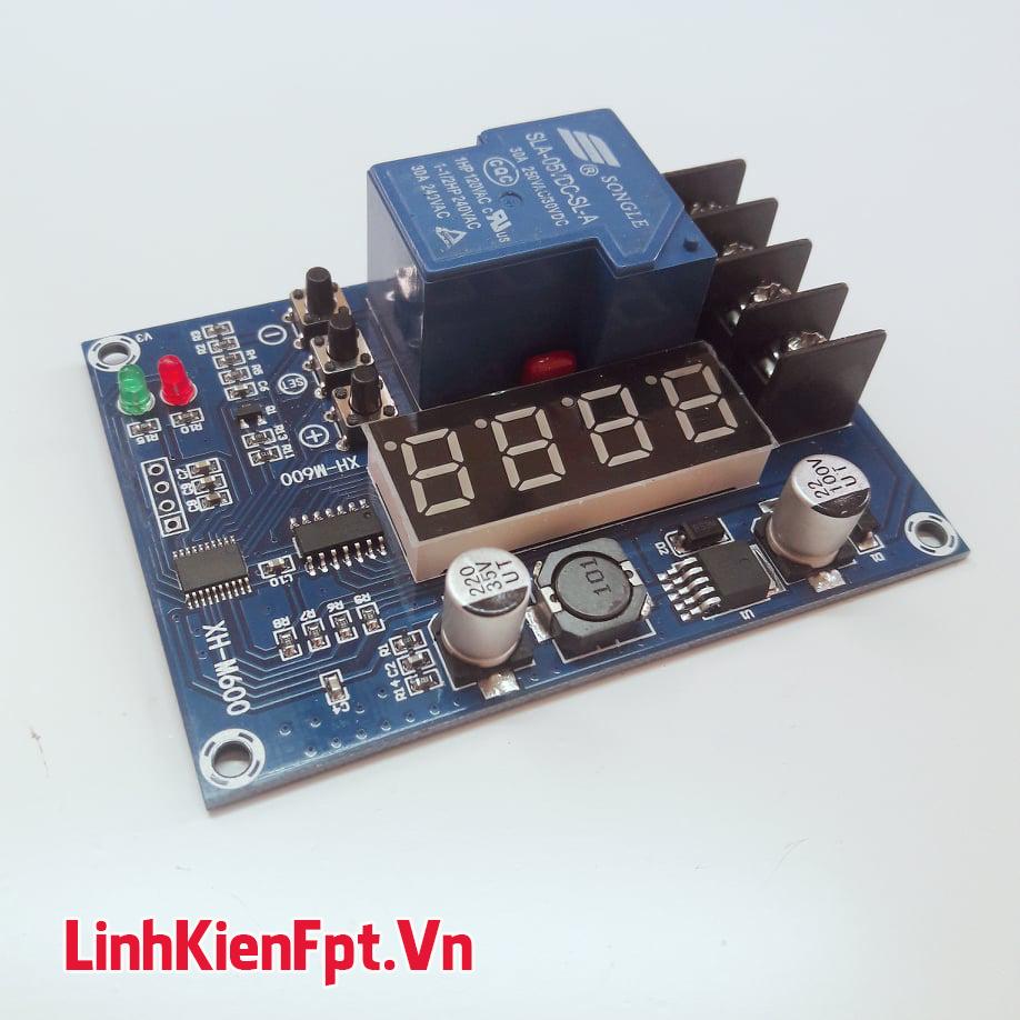 Mạch Sạc Bình Ắc Quy 6- 60VDC 30A Có Bảo Vệ