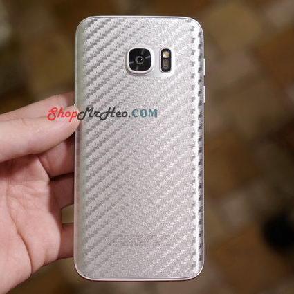 Bộ 3 skin dán mặt lưng vân 3d samsung s7