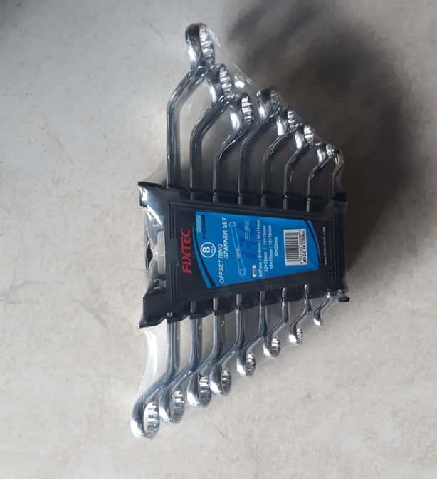 Bộ cờ lê vòm miệng 6-19mm