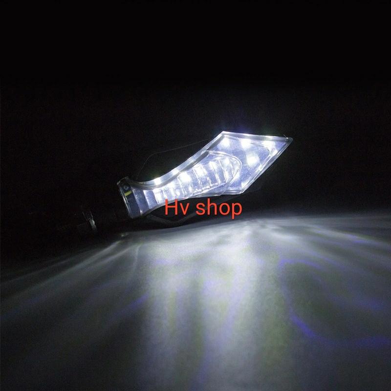 xinhan xe may Bộ 2 Đèn Xi Nhan Xe Máy HV2 ( 1 cặp )
