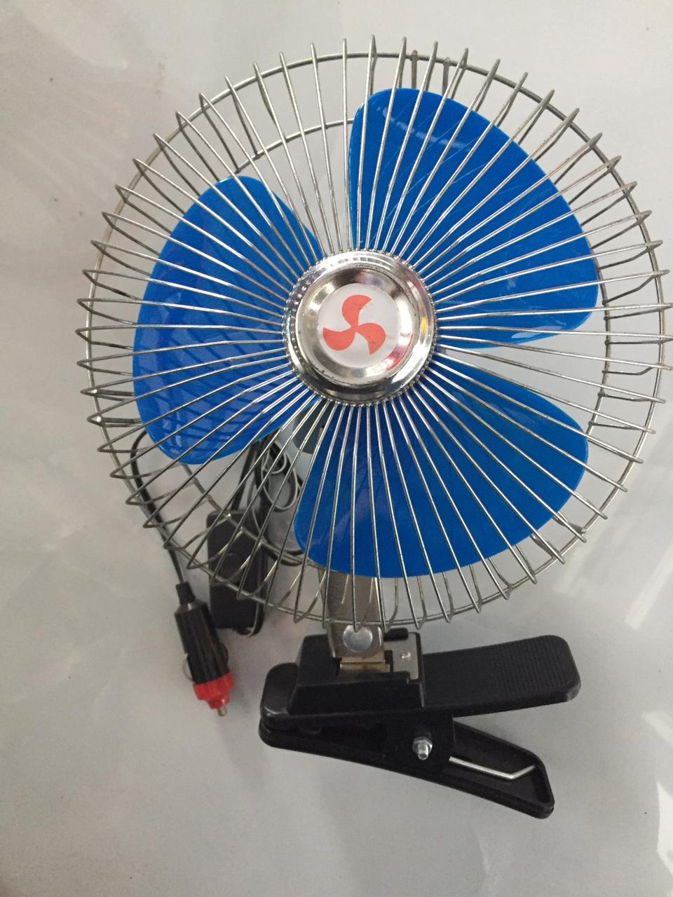 Quạt mát oto 12v/24v