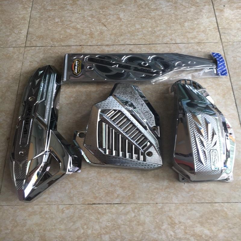 Air Blade 2013 - 2015 (combo Gác chân Inox + Bô E + Che bô + Quạt xi)