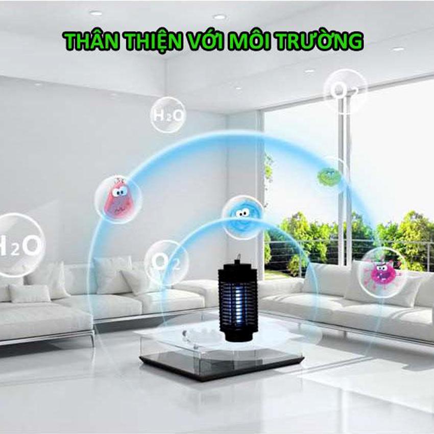 Đèn bắt muỗi côn trùng hình tháp Tienich247 TI0132 (Đen)