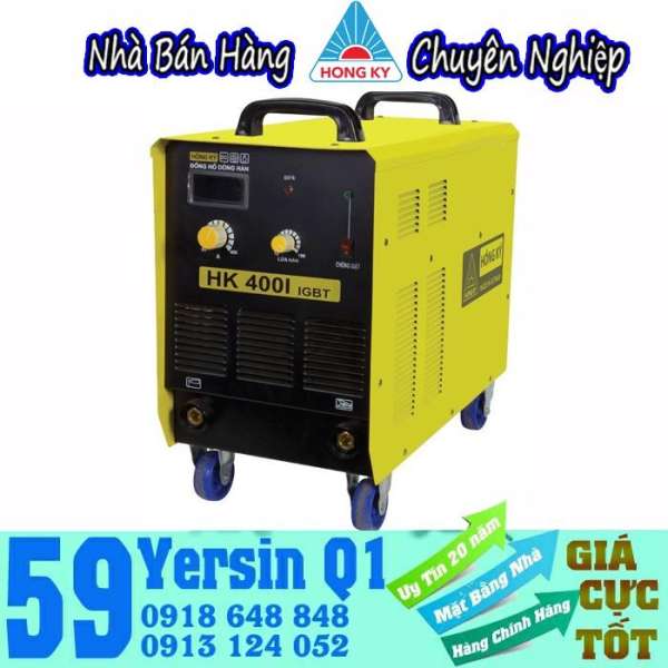 Máy hàn điện tử Hồng Ký HK 400I - 3P380V