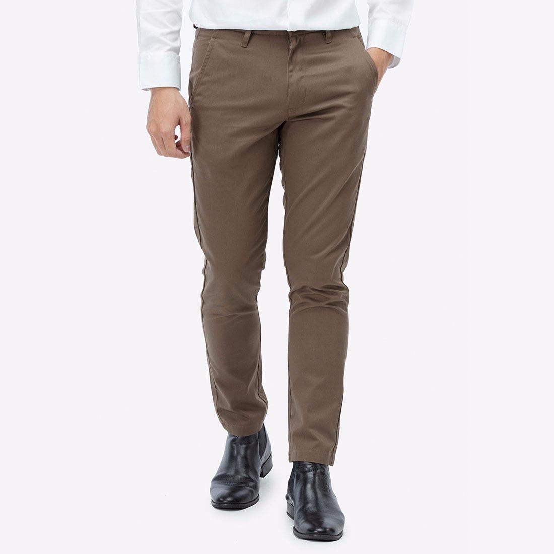 Quần kaki nam Milvus - LZPN001MBR25