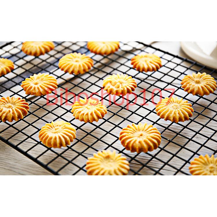 Kệ rack lưới phơi bánh 1 tầng (KT: 25 x 40cm)